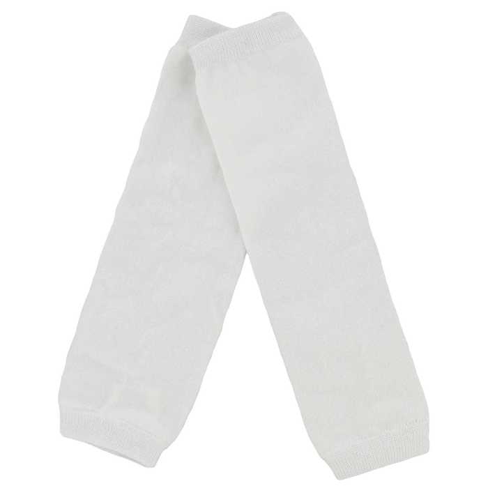 White Bow Baby Leg Warmers Bright White Solid White Baby Leg Warmers
